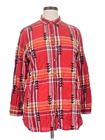 Woolrich 3/4 Sleeve Button-Down Shirt (view 1)