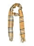 Unbranded Plaid Yellow Scarf One size - photo 1