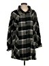 Assorted Brands Plaid Black Coat Size XS - photo 1