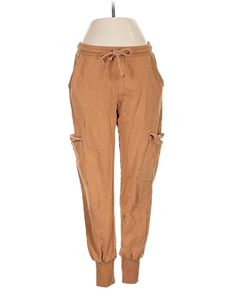 Pre-owned Aware By Vero Moda Cargo Pants In Brown