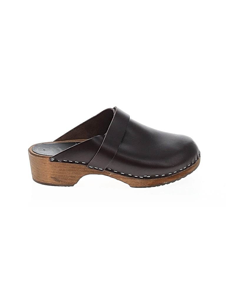 Pre-owned Assorted Brands Mule/clog In Brown