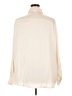 Venus 100% Polyester Solid Ivory Long Sleeve Blouse Size 24 - photo 2