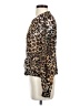 Cache 100% Polyester Animal Print Gold Jacket Size 4 - photo 5