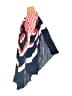 Quagga 100% Viscose Blue Scarf One size - photo 2