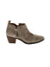 Vionic 100% Leather Solid Tan Ankle Boots Size 11 - photo 1