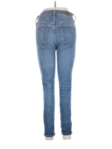 Madewell 10" High-Rise Skinny Jeans in Cordell Wash: Heatrich Denim Edition (view 2)