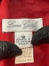 Laura Gayle 100% Polyester Red Blazer Size 12 - photo 7