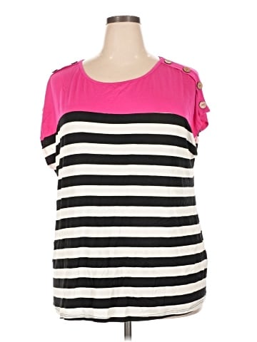 Espresso Short Sleeve Top (view 1)