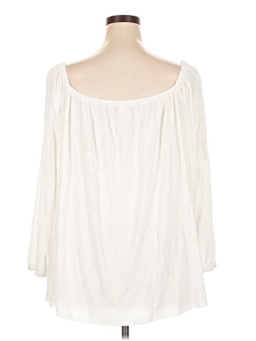 a.n.a. A New Approach 3/4 Sleeve T-Shirt (view 2)