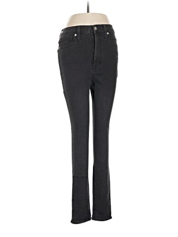 Madewell 11" High-Rise Skinny Jeans in Lunar Wash (view 1)
