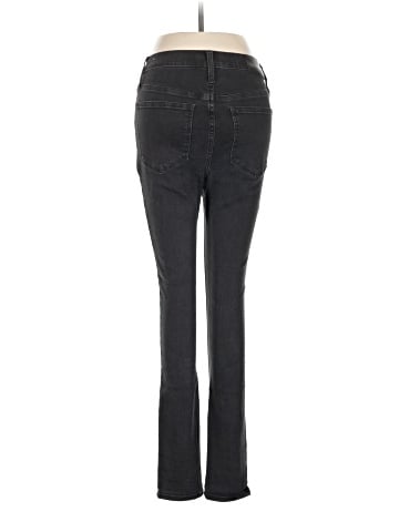 Madewell 11" High-Rise Skinny Jeans in Lunar Wash (view 2)