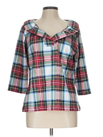 Gretchen Scott Designs 3/4 Sleeve Blouse (view 1)