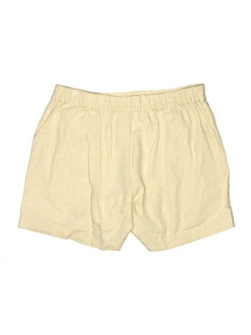Madewell Clean Pull-On Shorts in 100% Linen (view 2)