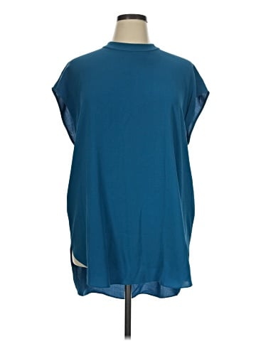 Eileen Fisher Short Sleeve Silk Top (view 1)