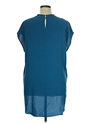 Eileen Fisher Short Sleeve Silk Top (view 2)