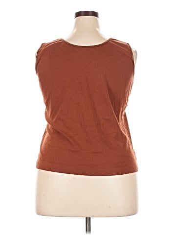 Extra Touch Sleeveless T-Shirt (view 2)