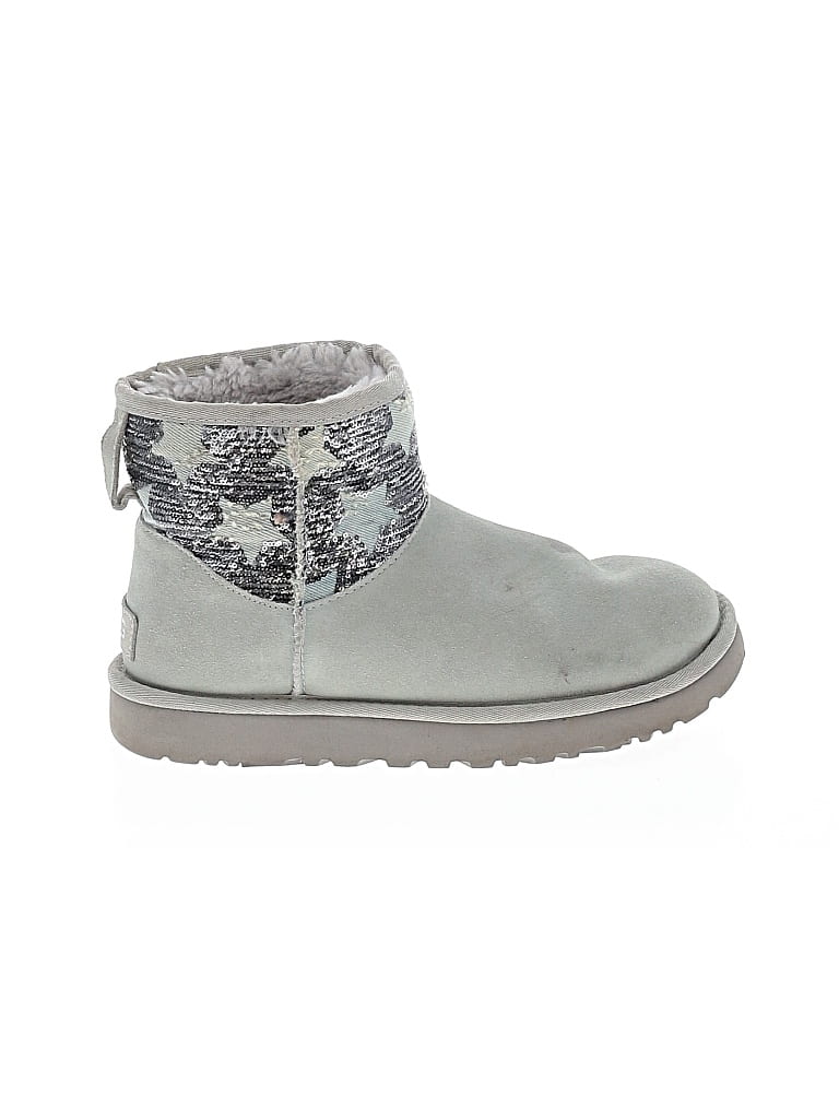 Pre-owned Ugg Ankle Boots In Blue