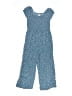 OshKosh B'gosh Floral Blue Dress Size 7 - photo 1