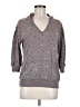 Forever Polka Dots Gray Pullover Sweater Size L - photo 1