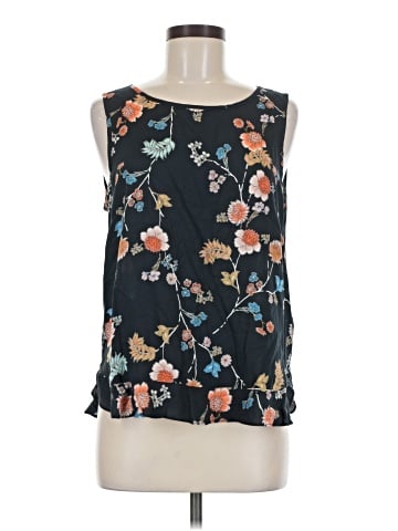 Velvet Sleeveless Blouse (view 1)
