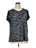 Tek Gear 100% Polyester Gray Active T-Shirt Size 1X - photo 1