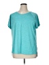 Tek Gear 100% Polyester Teal Active T-Shirt Size 1X - photo 1
