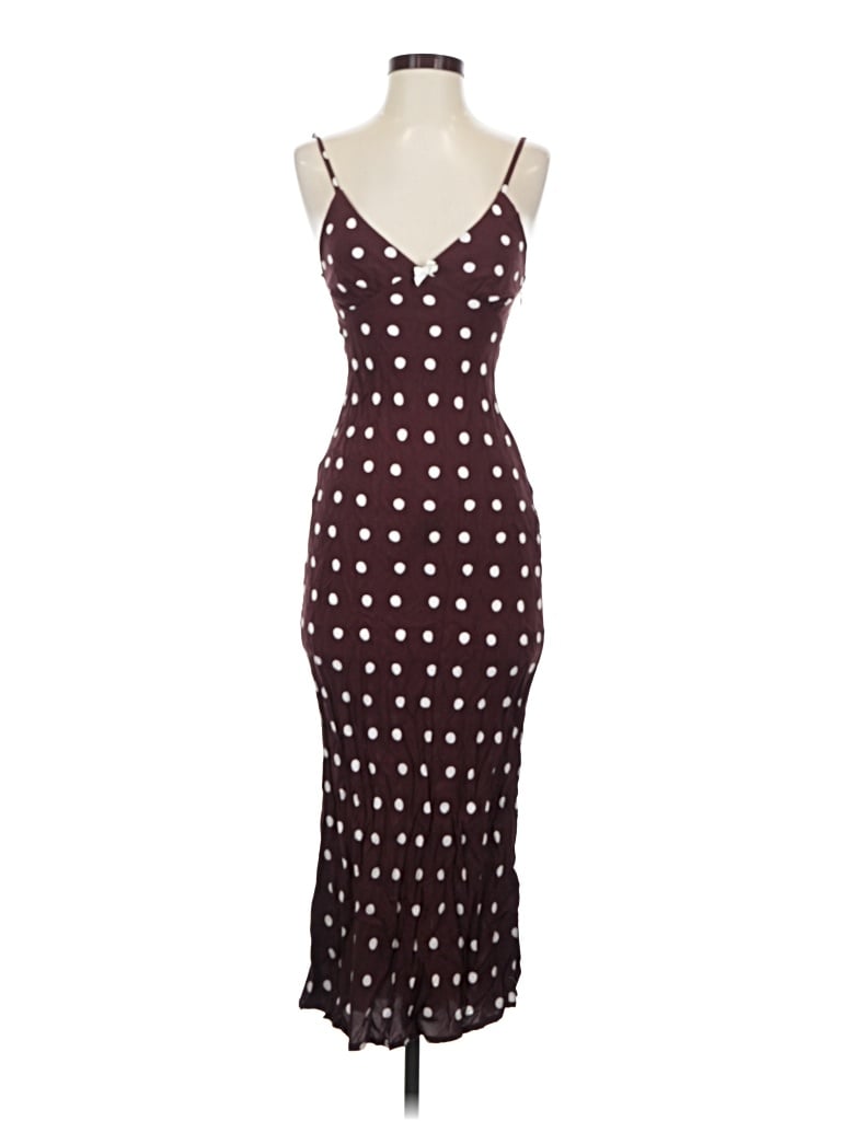 Pre-owned Rhythm Cocktail Dress In Burgundy