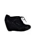 Fergalicious Black Wedges Size 8 1/2 - photo 1