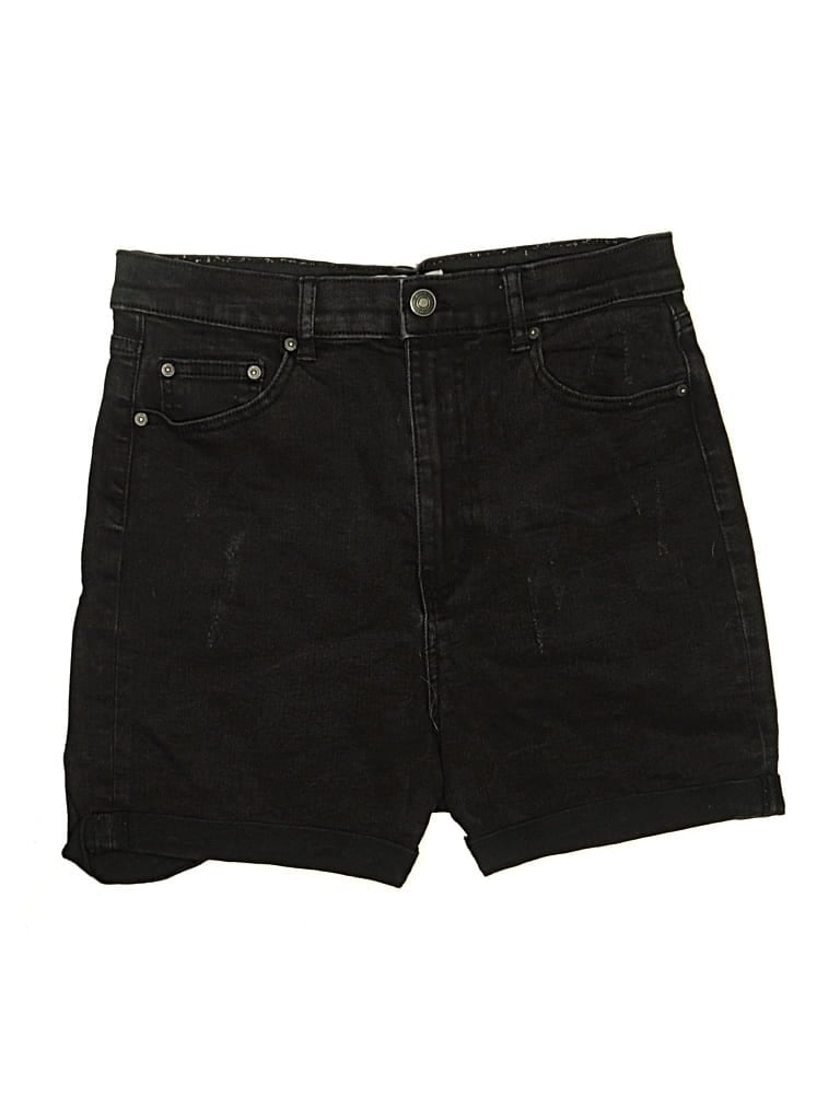 Pre-owned Ardene Denim Shorts In Black