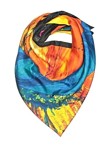 Saks Fifth Avenue Silk Scarf (view 1)