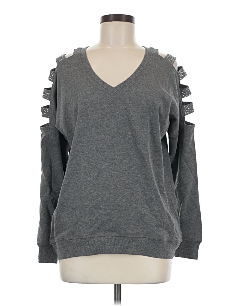 Pre-owned Venus Pullover Sweater In Gray