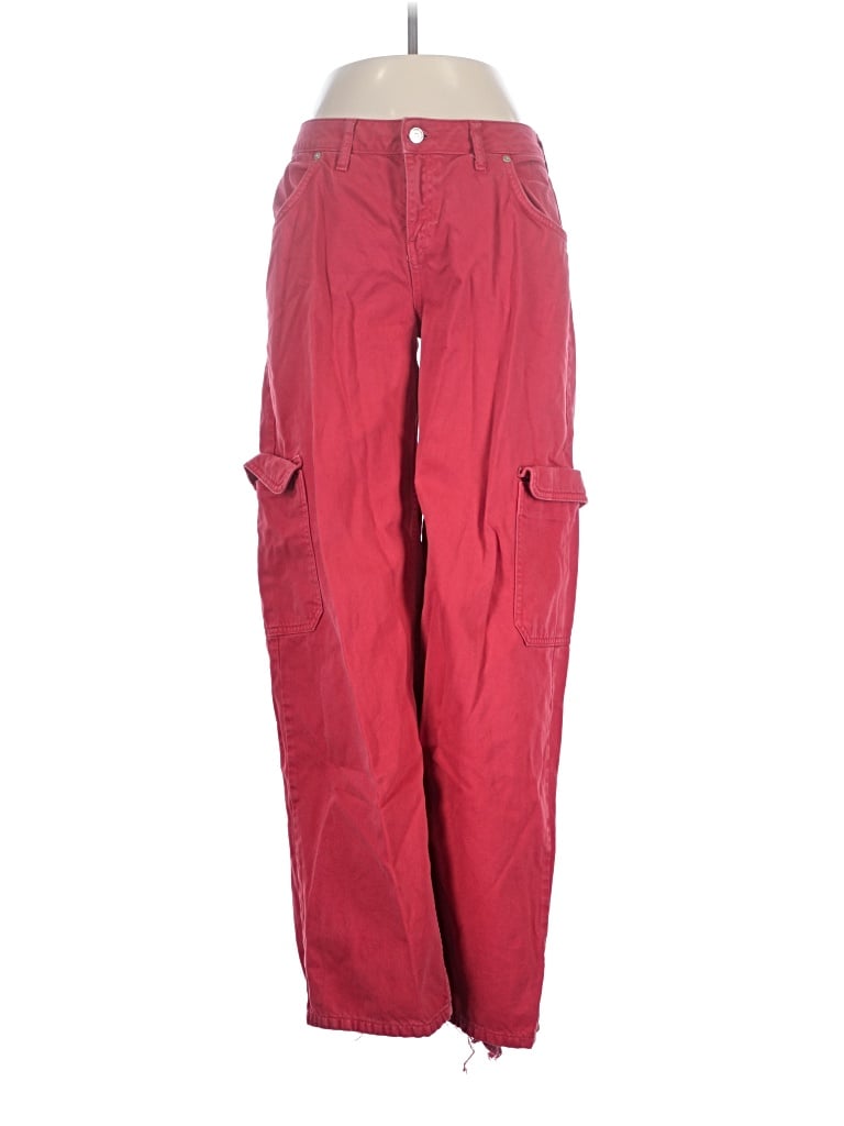 Pre-owned Na-kd Jeans In Red