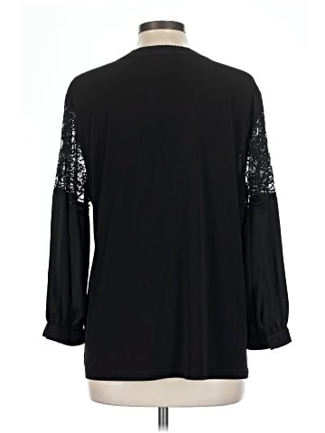 Karl Lagerfeld Paris Long Sleeve Blouse (view 2)