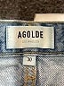 AGOLDE 100% Cotton Graphic Blue Jeans Size 30 waist - photo 7