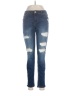 Maurices Hearts Blue Jeans Size M - photo 1