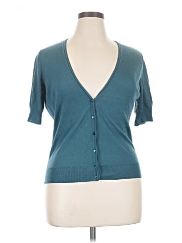 New York & Company Short Sleeve Henley (view 1)