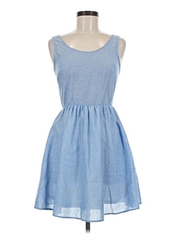 Color Thread Casual Dress (view 1)