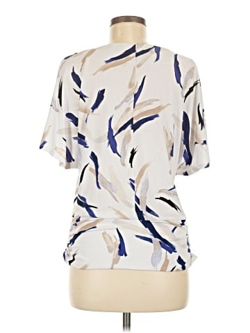 White House Black Market Short Sleeve Blouse (view 2)