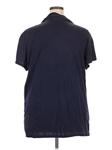 Just My Size Short Sleeve Blouse (view 2)
