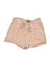 Lulus Checkered-gingham Brown Shorts Size M - photo 1