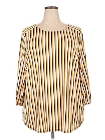 Adrianna Papell 3/4 Sleeve Blouse (view 1)