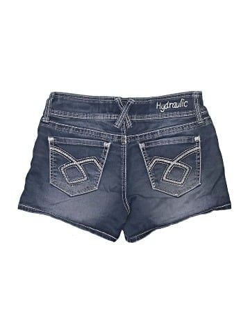 Hydraulic Denim Shorts (view 2)