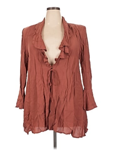Jackpot 3/4 Sleeve Blouse (view 1)