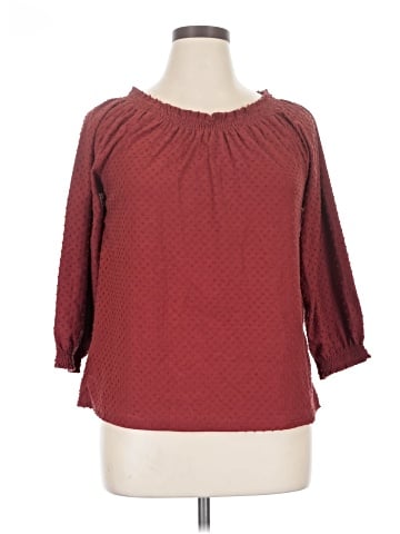 Style&Co 3/4 Sleeve Blouse (view 1)