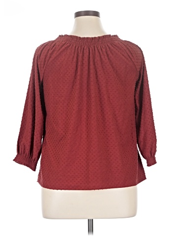 Style&Co 3/4 Sleeve Blouse (view 2)
