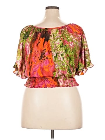 Faith 21 Short Sleeve Blouse (view 2)