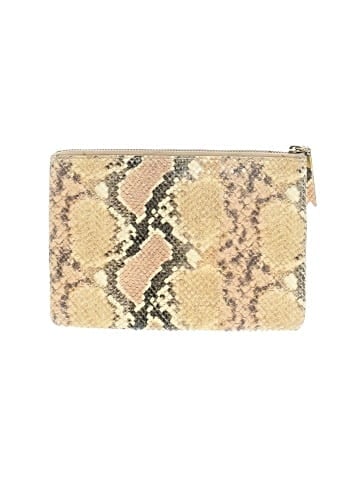 Madewell The Leather Pouch Clutch: Snake Embossed Edition (view 2)