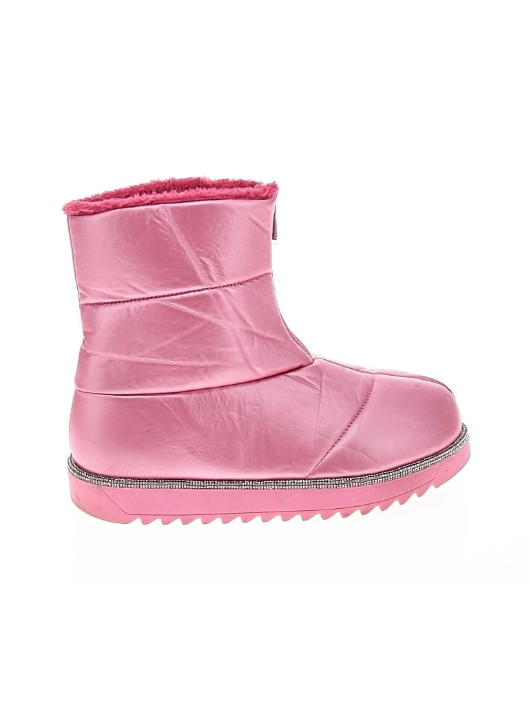 Pre-owned Assorted Brands Ankle Boots In Pink