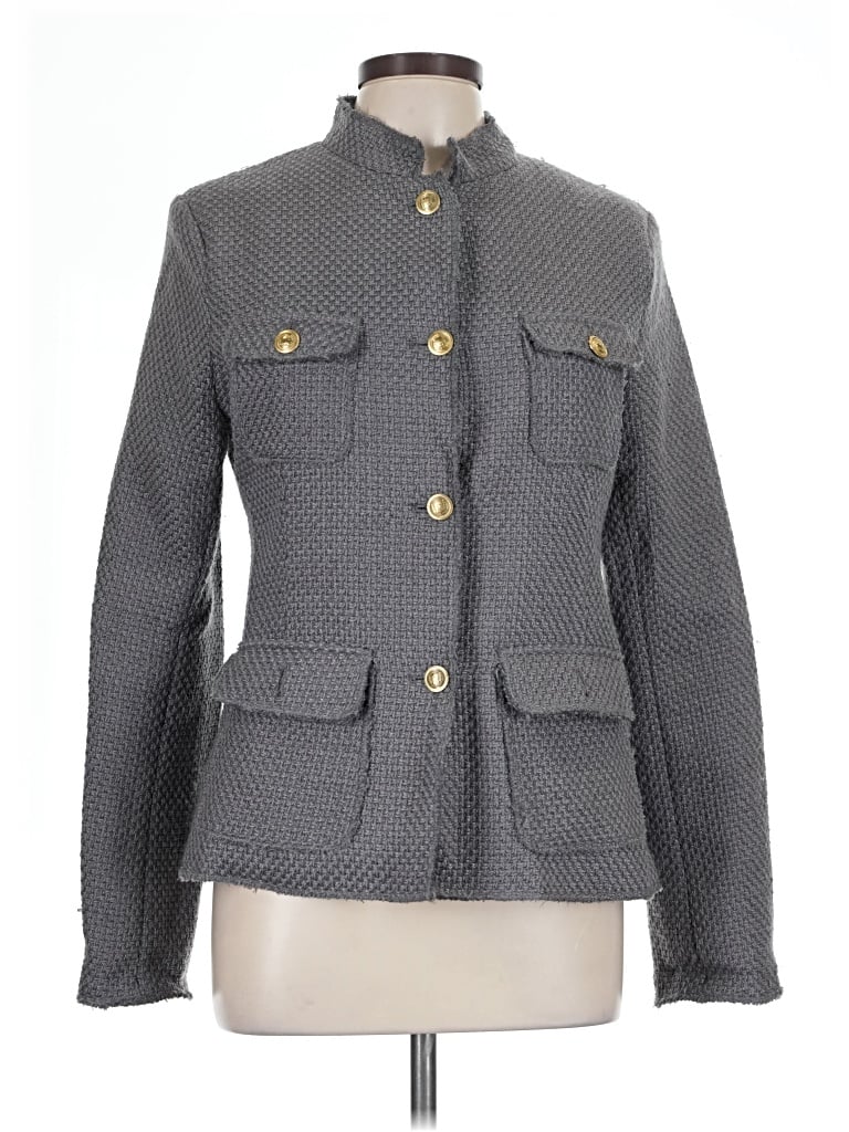 Pre-owned Max Studio Jacket In Gray