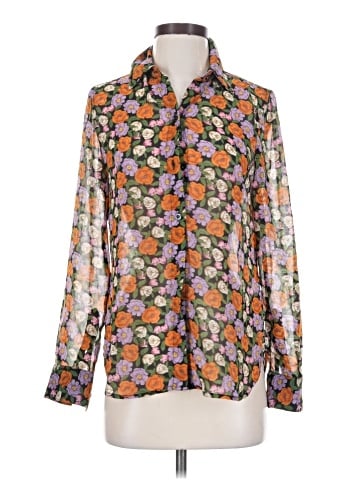 Philosophy Republic Clothing Long Sleeve Blouse (view 1)